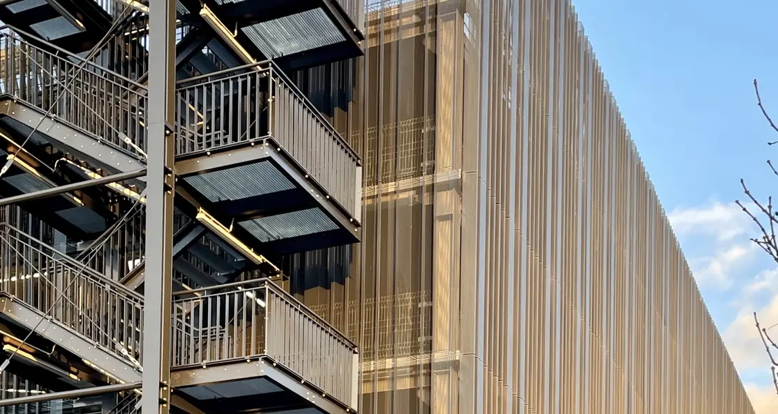 Neubau eines Parkhauses in Dortmund mit Lagerfläche und Logistikfläche im Erdgeschoss Generalübernehmer Willy Johannes Bau GmbH & Co. KG