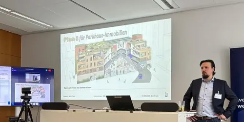 John Frank bei der Fachtagung.