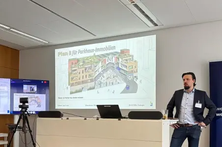 John Frank bei der Fachtagung. John Frank bei der Fachtagung.