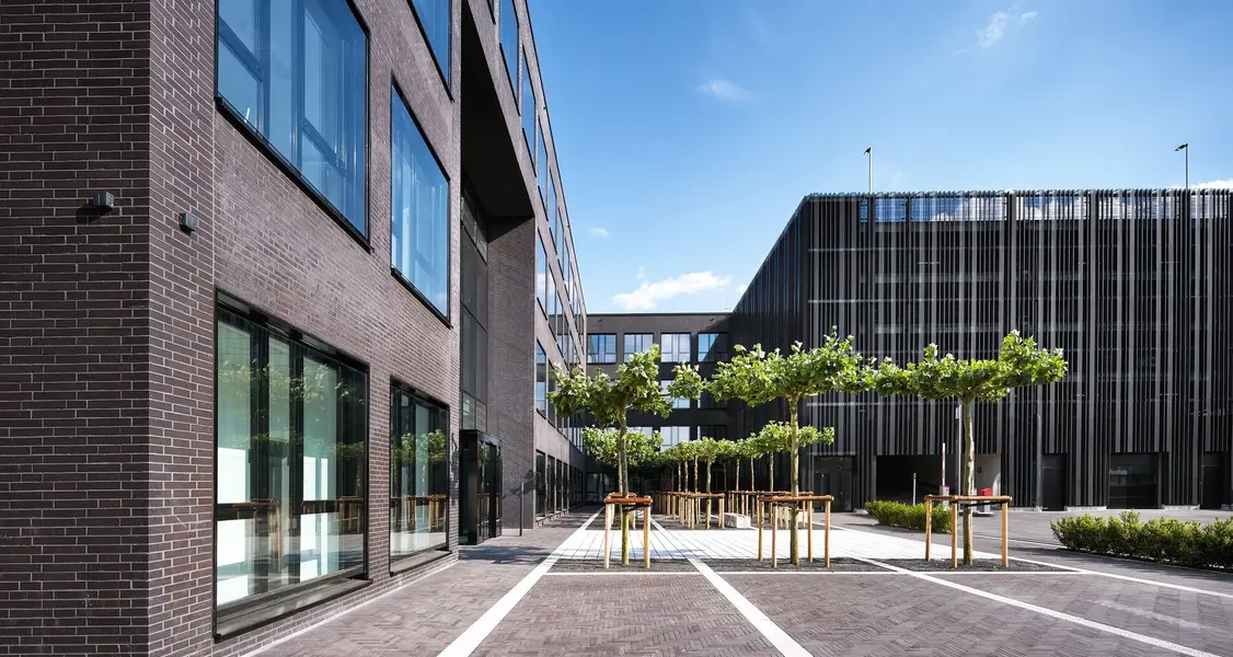 Neubau eines Parkhauses in Dortmund mit Lagerfläche und Logistikfläche im Erdgeschoss Generalübernehmer Willy Johannes Bau GmbH & Co. KG