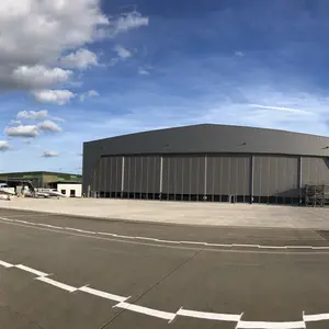 Hangar Neubau für die Wartung von Business-Fliegern
